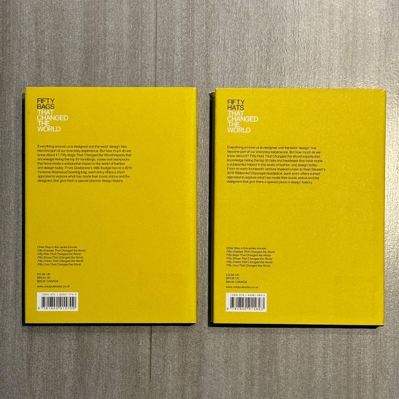 Design Museum Fifty Bags and Fifty Hats that changed the World Books - Picture 4 of 5